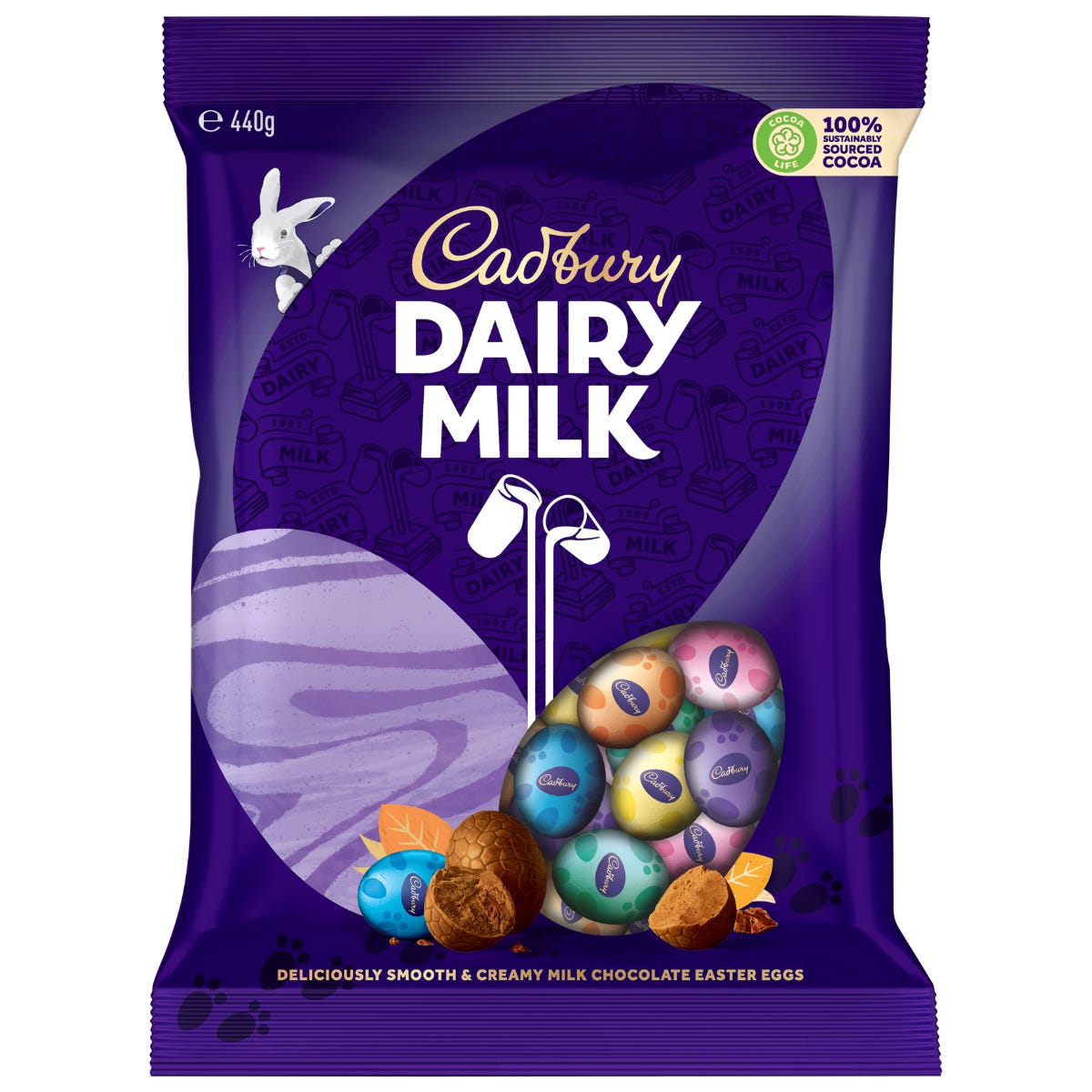 Cadbury Dairy Milk Egg Bag 440g