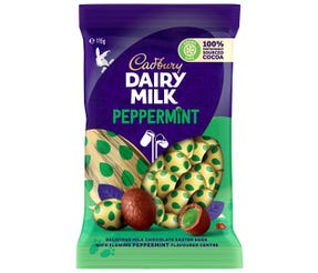 Cadbury Peppermint Egg Bag 115g