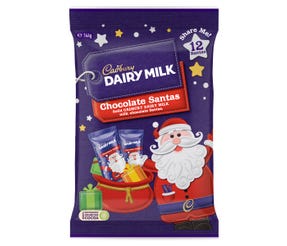 Cadbury Dairy Milk Chocolate Santa Sharepack 144g
