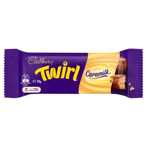 Cadbury Twirl Caramilk chocolate bar 39g