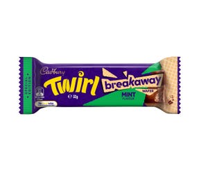 Cadbury Twirl Breakaway Wafer Mint Special Edition 32g